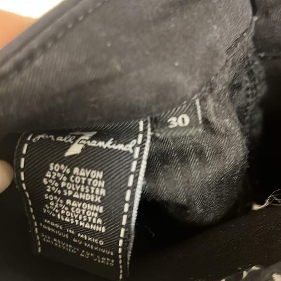 7 for Mankind High Waist Skinny Jeans - Picture 3 of 3